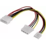 Pagarinātāja kabelis Renkforce RF-4166421 1x IDE strāvas spraudnis uz 1x IDE strāvas ligzdu