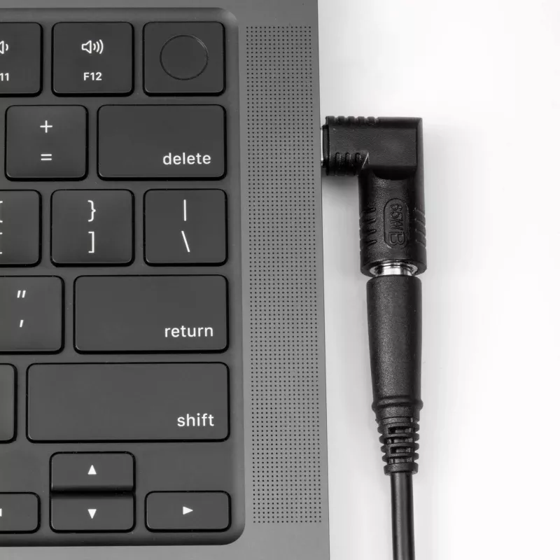 Akyga AK-ND-D09 DC 5,5 x 3,0 mm + tapa – USB-C PD adapteris klēpjdatora lādētājam, 65 W, saderīgs ar HP