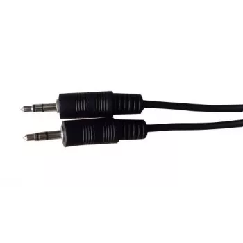 MicroConnect AUDLL5 audio kabelis 5 m 3.5mm Melns