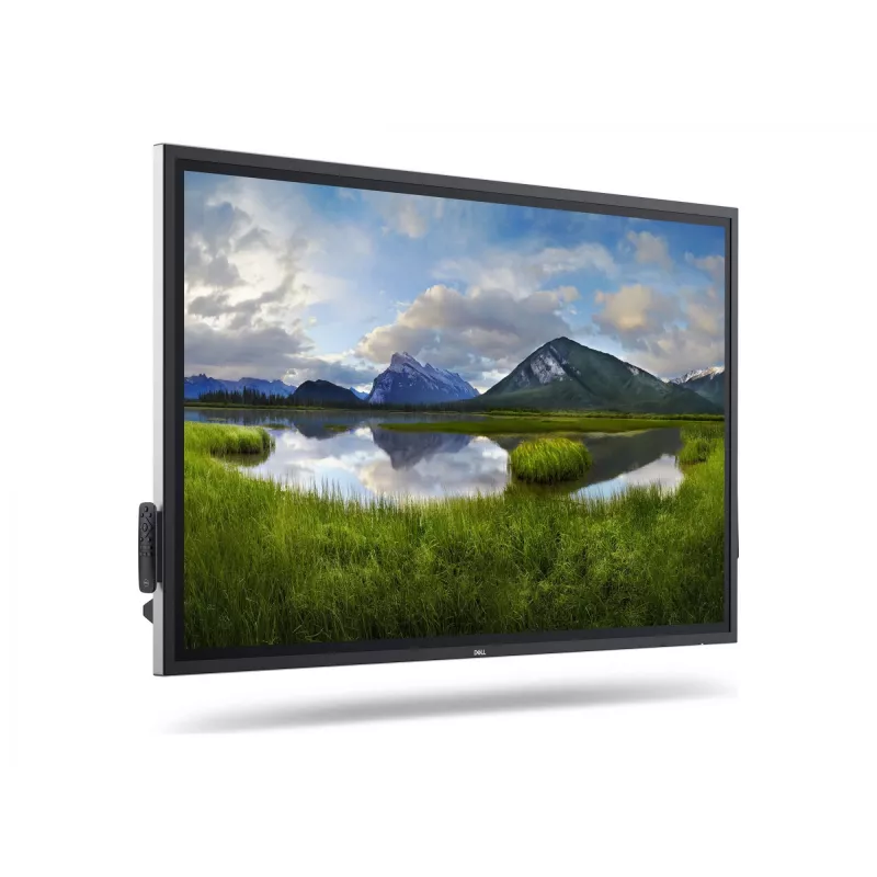 DELL P6524QT Interaktīvais plakanā paneļa displejs 163,9 cm (64,5 collu) LCD 350 cd/m² 4K Ultra HD Melns Skārienjutīgs