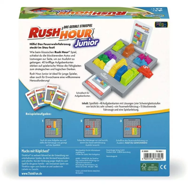 Rush Hour Junior 2024, Loģikas Spēle