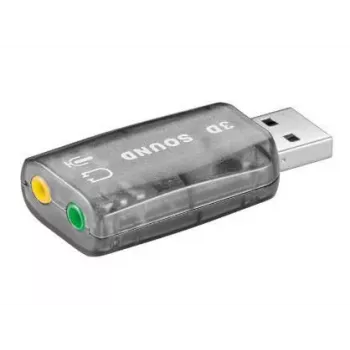 Microconnect 68878 USB ārējā skaņas karte 2.0 kanāli