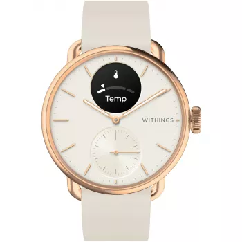 Withings ScanWatch 2 hibrīda viedpulkstenis ar siksniņu