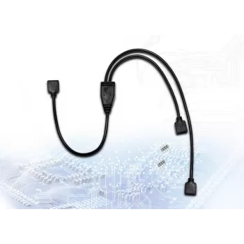 RGB Sadalītājs 2-virzienu Inter-Tech 88885465