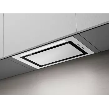 Elica LANE-60-WH 52 cm Balts Kupola Tvaika Nosūcējs ar 3 Ātrumiem + 1 Pastiprinājuma Līmeni un LED Apgaismojumu
