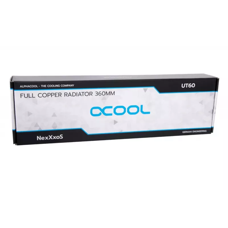Radiators Alphacool 14390 Copper Steel Melns 125mm x 415mm x 60mm