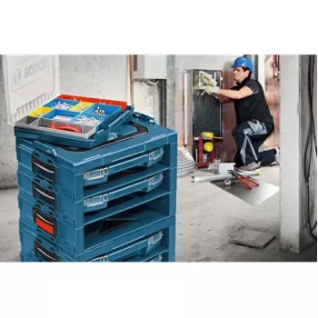 Bosch i-BOXX 72 Professional ABS sintētika Zils, Caurspīdīgs