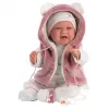 Llorens 74070 Mimi smejoša bērna lelle ar skaņu, 42 cm