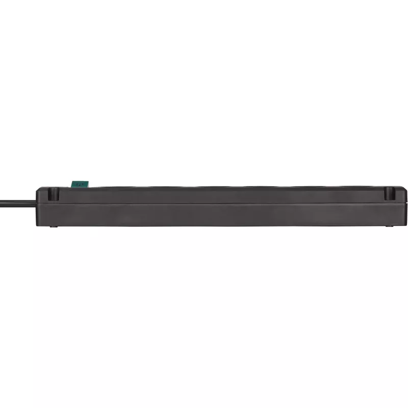 Brennenstuhl Bremounta pagarinātājs ar 5 rozetēm un 2x USB-C, 3 m, melns