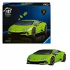 Puzzle 3D 158 gab. Lamborghini Huracan EVO zaļš