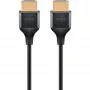 Goobay HDMI kabelis 5m Type A vīrietis-vīrietis 18 Gbit/s Melns