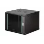 Pie sienas montējams tīkla skapis DIGITUS Dynamic-N 9U 19 collu 600x600 mm, IP20, ar atslēgas slēdzi, neizjauktā veidā