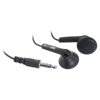 JVC HA-F10C Viedie austiņu ausu aizbāžņi, vadi, melni