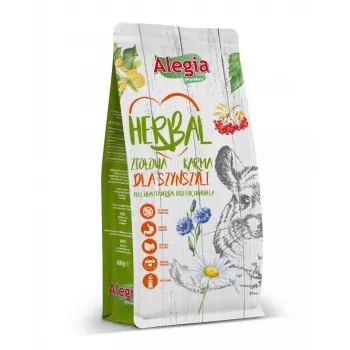 Alegia zāļu sausā barība šinšillām, 600 g