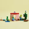 LEGO Minecraft komplekts 21275 TNT Džungļu māja, 287 gabali, 2 minifigūras, vecumam 8+