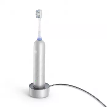 Elektriskā zobu birste MOVA Fresh Pro Adult Sonic Silver — 4 režīmi, Li‑Ion akumulators, iebūvēts taimeris