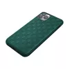 Mīksts aizsargmaciņš Devia Woven2 iPhone 11 Pro Max, zaļš