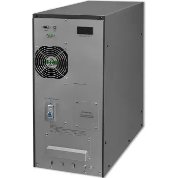 Qoltec 53982 on-line UPS ar tīru sinusoīdu, 6 kVA / 4,8 kW, LCD, USB