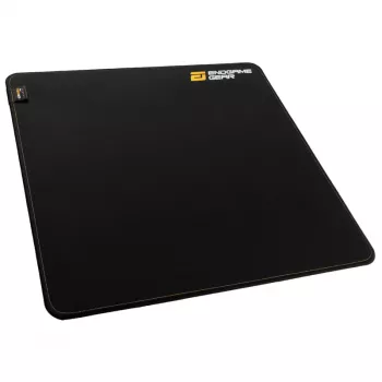 Spēļu peļu paliktnis Endgame Gear MPX390 — 390×390 mm, auduma virsma, silikona neslīdoša pamatne, melns