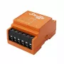 Elektriskais relejs Shelly i4 Gen3 Oranžs Wi‑Fi 2,4 GHz 1 W 110–240 V 4 kanāli