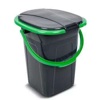 Atkritumu tvertne Greenblue GB320BB melna zila plastmasa 19L