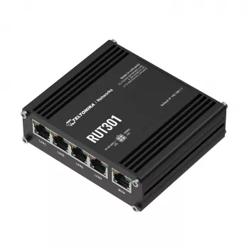 Teltonika RUT301 (EU) Ethernet maršrutētājs rūpnieciskai lietošanai