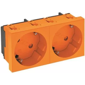BETTERMANN STD-D3S ROR2 Kontaktligzda 33°, 2-vietīga ar zemējumu (6120105)
