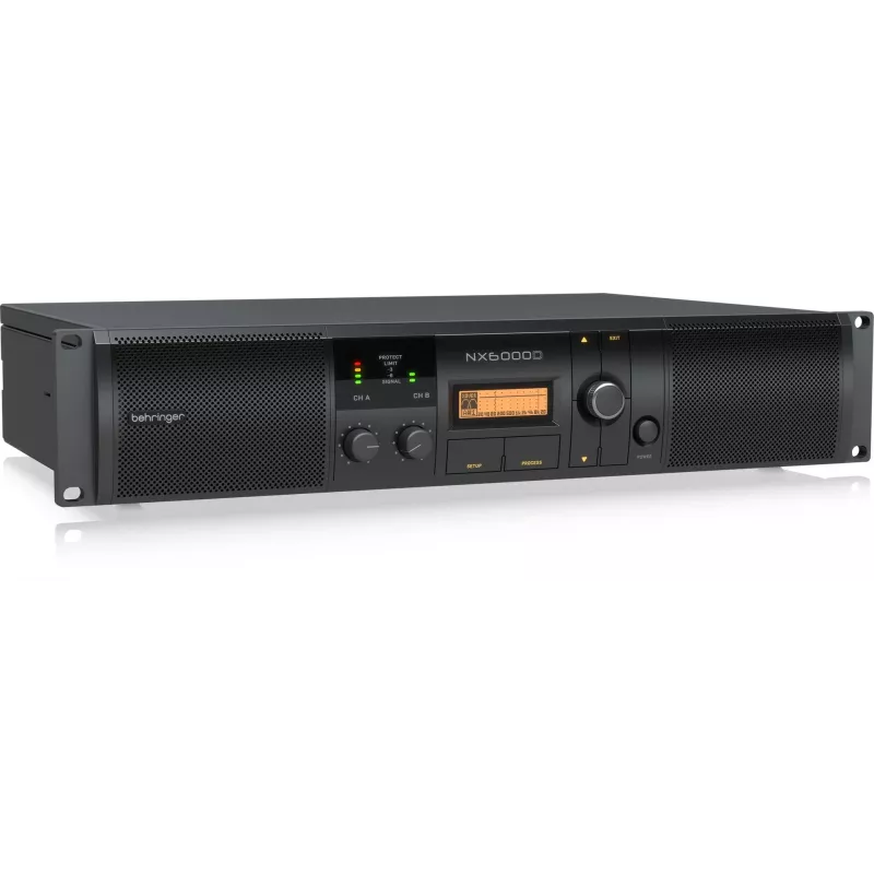 Behringer NX6000D audio pastiprinātājs 2.0 kanāli Melns
