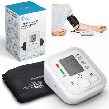 Extralink Smart Life K-4S Roku asinsspiediena mērītājs, balts
