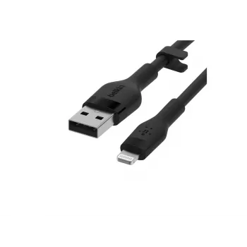 Lightning kabelis Belkin CAA008BT1MBK 1m Melns USB A uz USB C