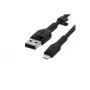 Lightning kabelis Belkin CAA008BT1MBK 1m Melns USB A uz USB C