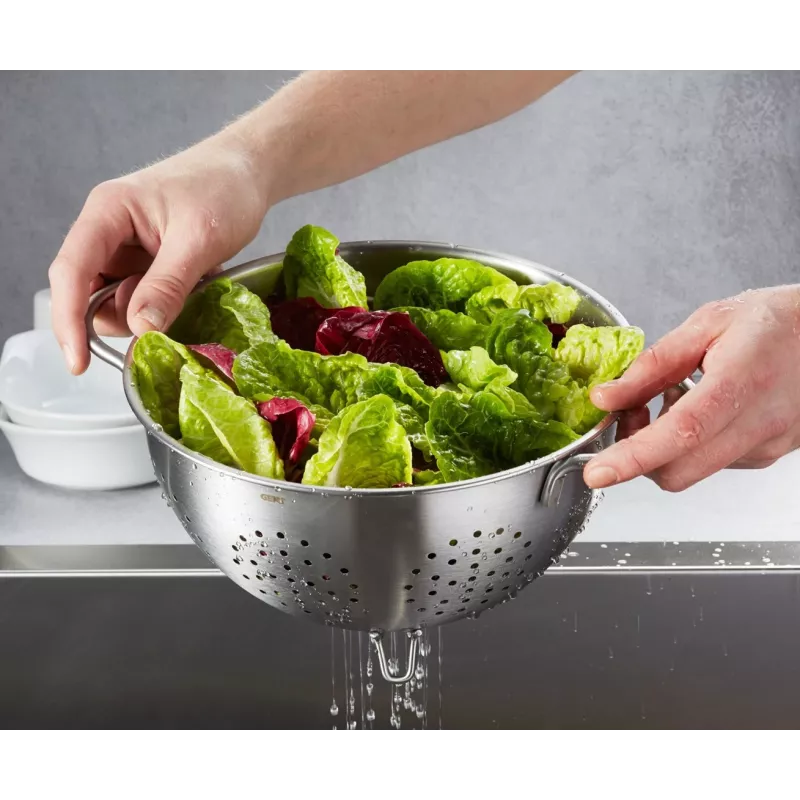 GEFU COLINO virtuves sietiņš no nerūsējošā tērauda, 24 cm