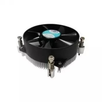Inter-Tech K-5 - procesora dzesētājs - Socket 1150 - Socket 1155 - Socket 1156 - Core i3 - Core i5 - Core i7 - Alumīnijs - 92 x 92 x 25 mm (88885250)