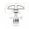 Omni-virziena antena DeLOCK 12455