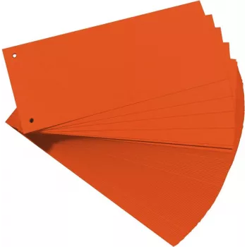 Kartona starpslānis Herlitz 10843647, 100 gab., oranžs