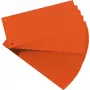 Kartona starpslānis Herlitz 10843647, 100 gab., oranžs