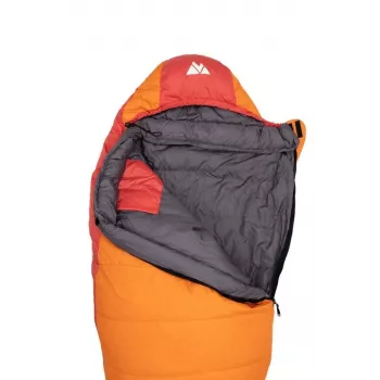 Guļammaiss Volven VOLVEN TRAVELLER Right Orange – mūmijas tipa, labās puses rāvējslēdzējs, vienvietīgs