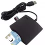 Transcend USB PC/SC viedkaršu lasītājs, melnā krāsā (EZ100PU-B-N68)