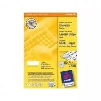 Avery - Etiketes - Baltas - A4 (210 x 297 mm) - 100 gab. (3667)