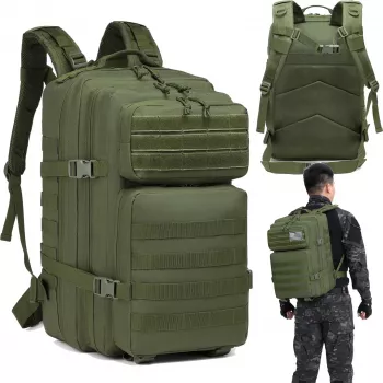 Extralink Military Tactical School Mugursoma Vīriešiem Liela 45L Ceļojumu Soma MIL-1115
