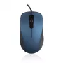 ModeCom MC-M10S - Optiskā pele - 3 pogas - Vadu - USB - Zila