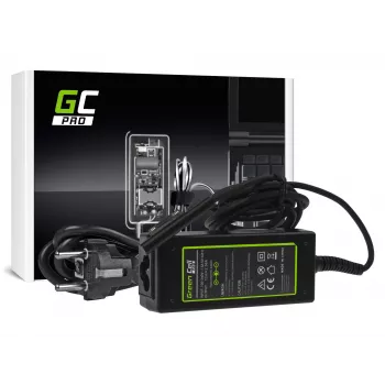 Strāvas adapteris Green Cell AD63P 36W 12V 2.58A iekštelpu klēpjdatora lādētājs, melns