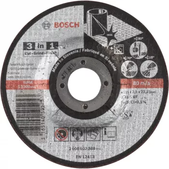 Bosch 2 608 602 388 slīpēšanas disks 115 mm