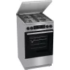 Gorenje GKS5C71XF Brīvi stāvoša plīts ar cepeškrāsni Sudraba