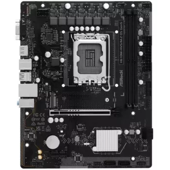 Mātesplate ASRock H610M-HVS/M.2 D5 GEN5 – LGA1700, DDR5, PCIe 5.0, mATX