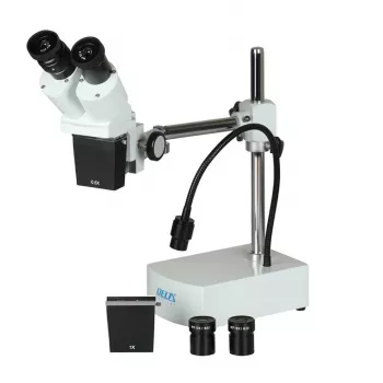 Stereo mikroskops Deltaoptical DO-3663 ar 20× palielinājumu un LED apgaismojumu