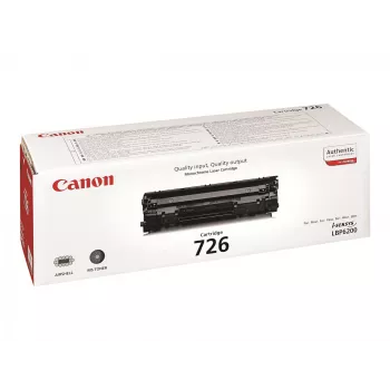 Tonera kasetne Canon CRG-726 melna 1 gab. 2400 lpp.