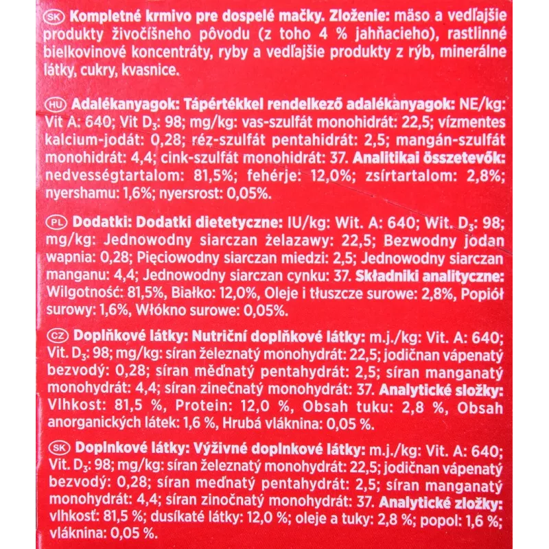 GOURMET Mon Petit Fish Mix - slapjā barība kaķiem - 6 x 50 g
