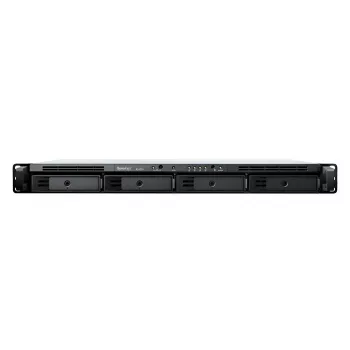 Synology RackStation RS422+ NAS/serveris Rack (1U) Ryzen Embedded R1600 2 GB DDR4 DSM Melns