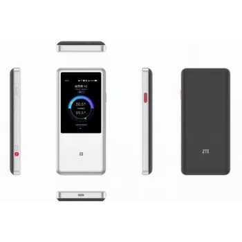 Maršrutētājs ZTE U60 Divjoslu Wi‑Fi 802.11ac | 2,4/5 GHz, NanoSIM, USB‑C, 64 ierīces